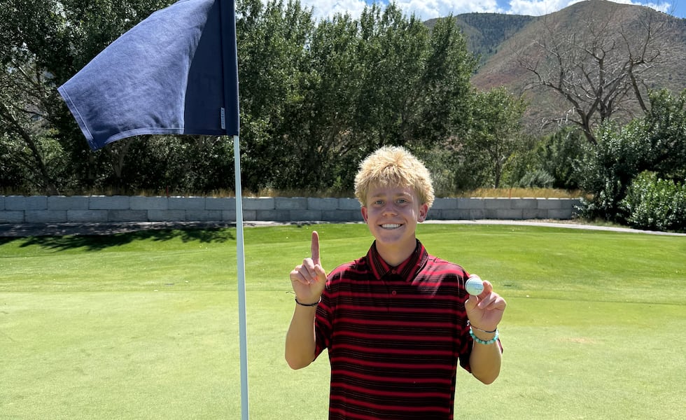 Spanish Fork Junior Achieves Rare Double Hole-In-One, Secures Region Meet Berth