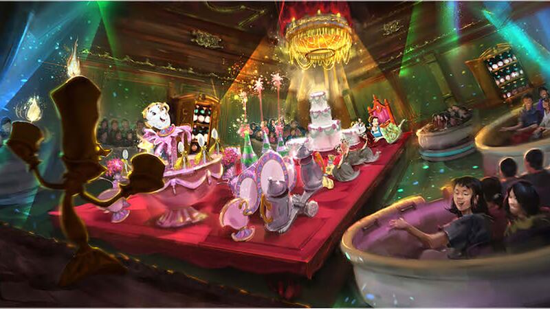 A look at the new Enchanted Tale of “Beauty and the Beast” attraction coming to Tokyo Disneyland.