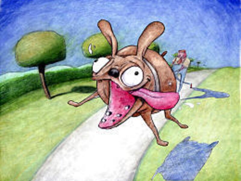 "Guard Dog," a look at dog ownership through the eyes of a pet, is Bill Plympton's best work in a long time.