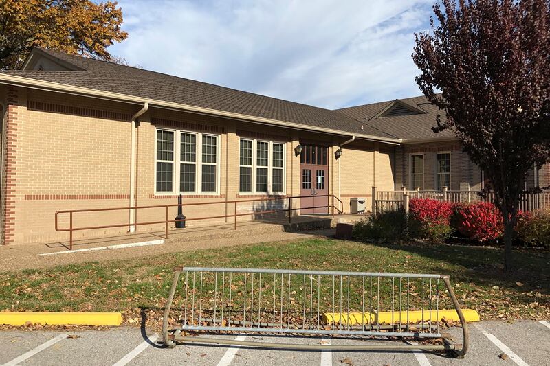 The Blanchette Park Memorial Hall is seen Nov. 5, 2020, in St. Charles, Missouri. A Missouri Poll worker who worked Tuesday at this site had tested positive for COVID-19 Oct. 30 but ignored advice to quarantine and worked anyway.