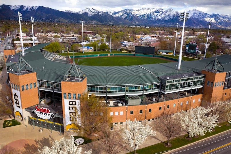 After playing at Smith’s Ballpark since 1994, the Salt Lake Bees will have a new stadium in the Daybreak community in South Jordan.