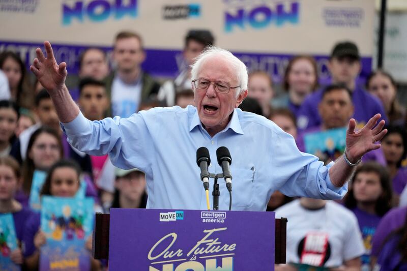 Sen. Bernie Sanders I-Vt., who caucuses with Democrats, has not said if he intends to run for reelection in 2024.