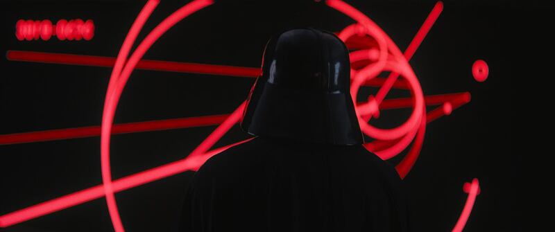 Darth Vader (voiced by James Earl Jones) in “Rogue One: A Star Wars Story.”