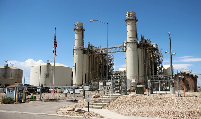 PacifiCorp Energy’s Lake Side Power Plant in Vineyard is photographed on July 28, 2020.