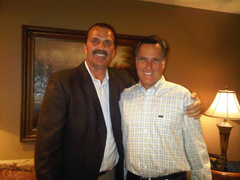 Jason Buck met Mitt Romney last year at a fundraiser in North Carolina, which fueled his interest in politics.