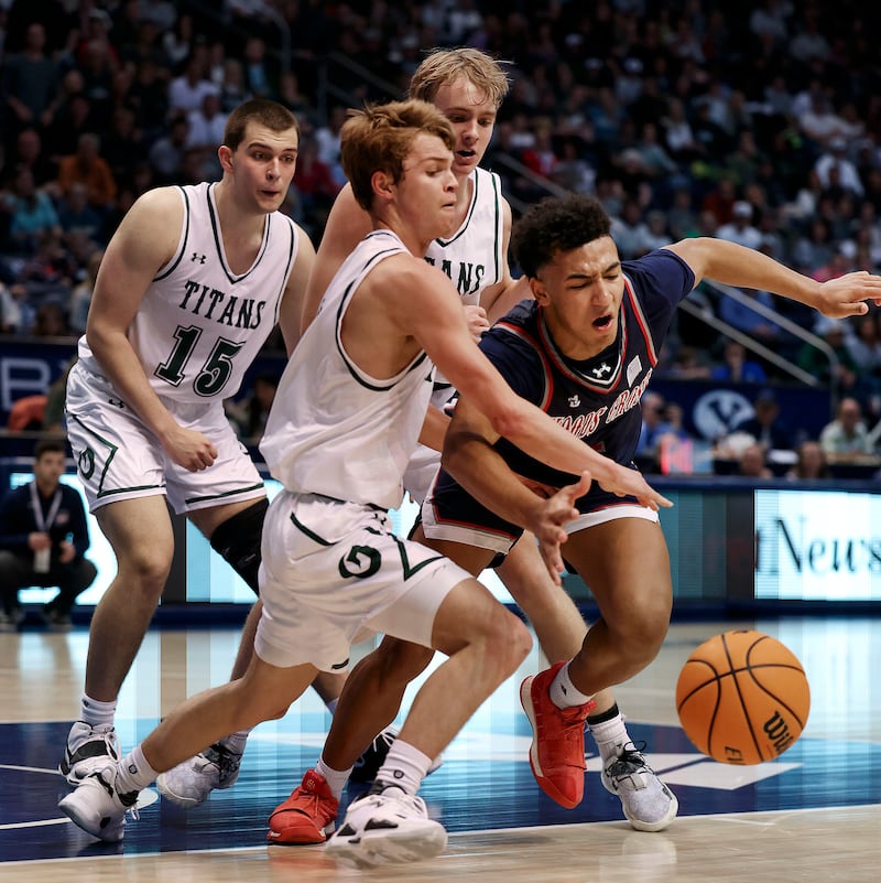 High school boys basketball Olympus wins 5A state championship