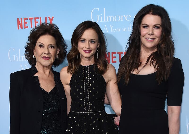 Kelly Bishop, Alexis Bledel and Lauren Graham at the premiere of “Gilmore Girls: A Year in the Life.”