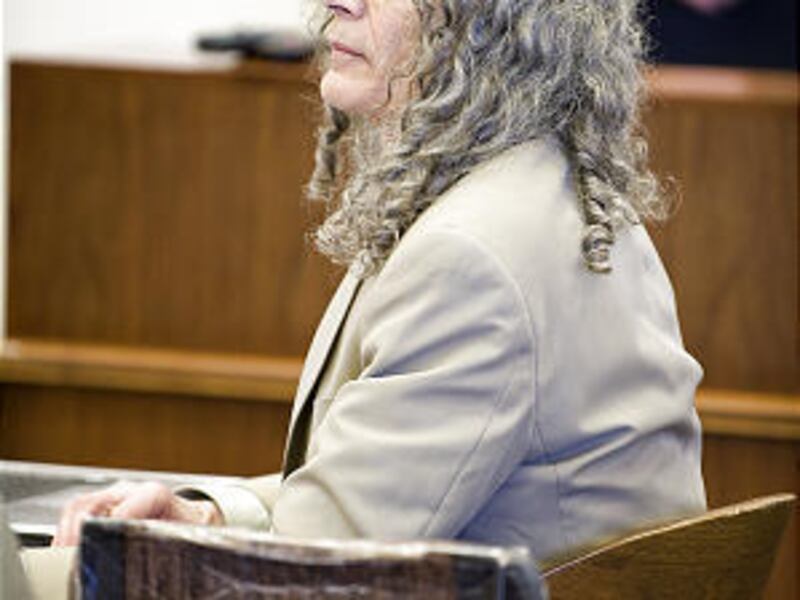Convicted serial killer Rodney Alcala represents himself in the penalty phase of his trial in Santa Ana, Calif., Tuesday.