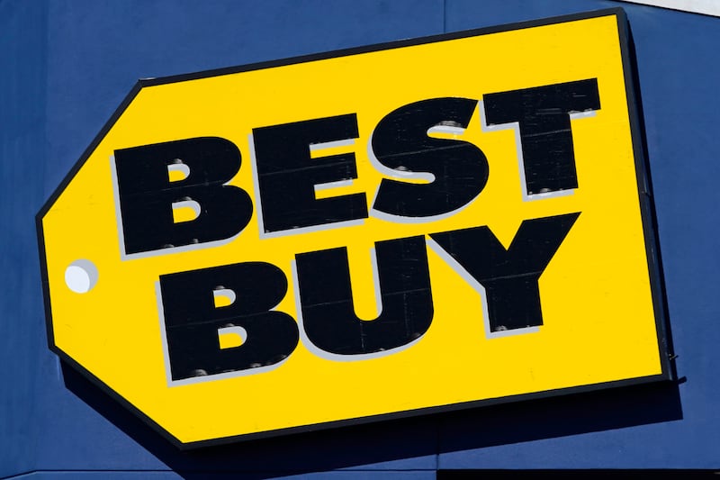 A sign for a Best Buy store in Salem, N.H.