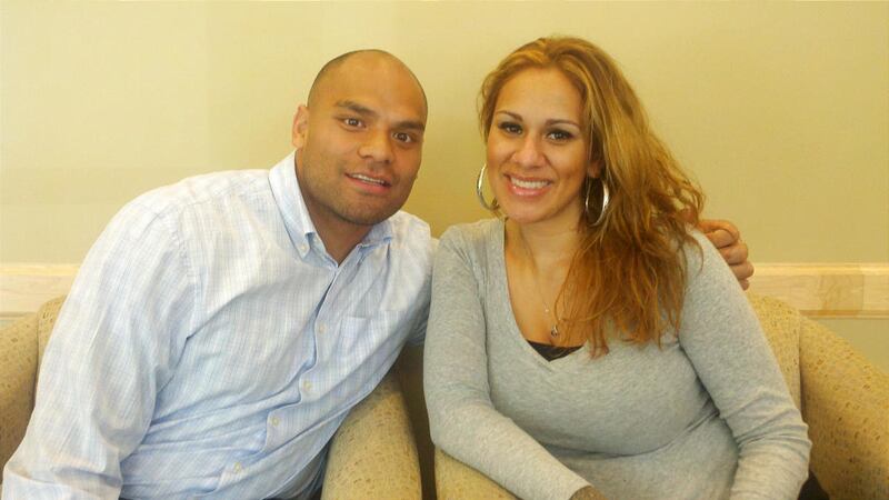 Fui Vakapuna and his wife Leonne work with autistic charity.
