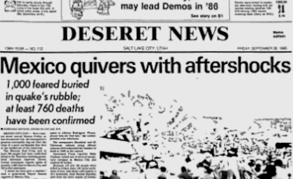 1985 Mexico City Earthquake: A Look Back at Devastating Seismic Impact