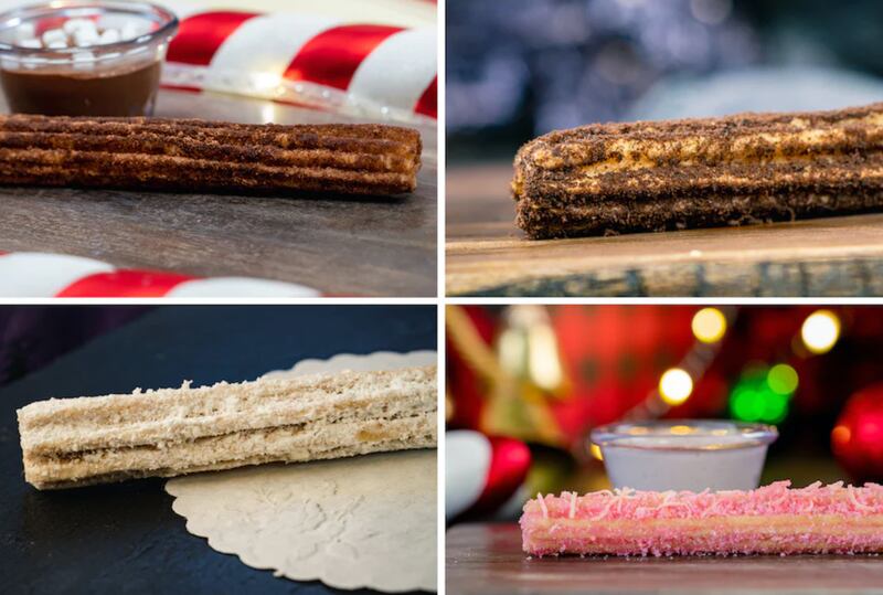 Photo of the new Disneyland churros.