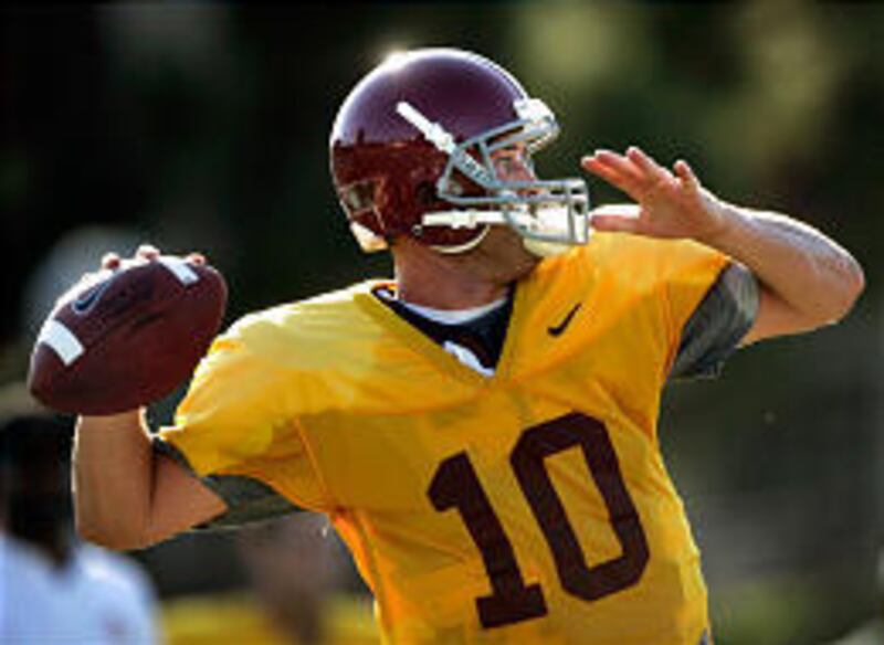 University of Southern California quarterback John David Booty