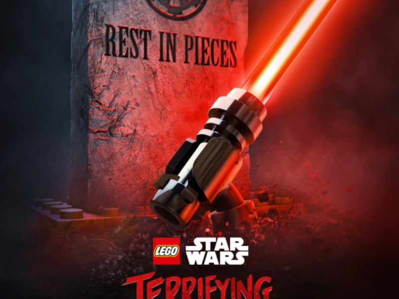 The poster for “Lego Star Wars Terrifying Tales.”