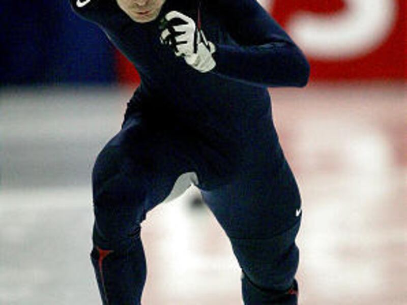 Will promising young speedskater Jeff Simon turn out to be the next Apolo Anton Ohno? He simply wants to be the first Jeff Simon.