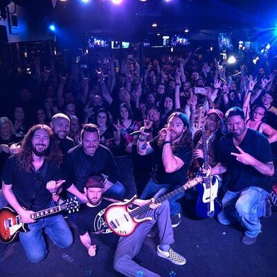 Royal Bliss recently celebrated its 20th anniversary at The Royal nightclub with all five original members taking the stage along with the band's current lineup.