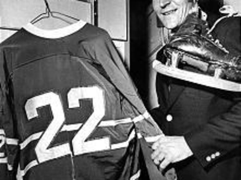 Montreal's John Ferguson, shown in 1971, died Saturday after a long battle with cancer.