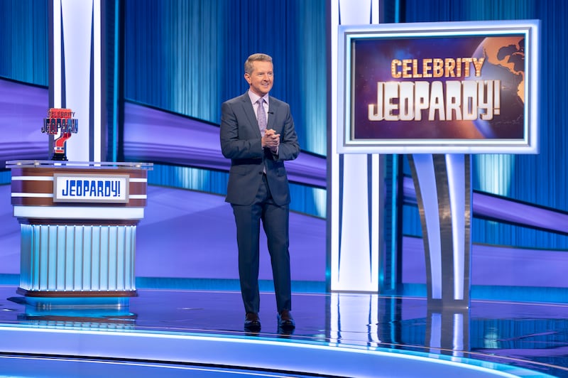 Ken Jennings is the host of "Celebrity Jeopardy!"