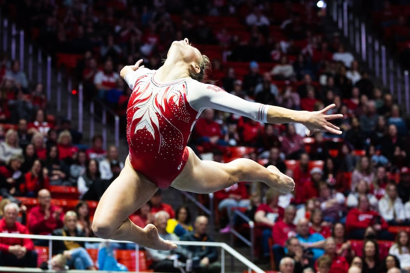 Utah’s Grace McCallum leaps