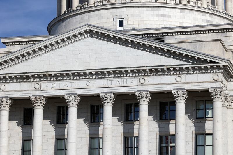 The Capitol in Salt Lake City is pictured on Monday, Jan. 24, 2022.