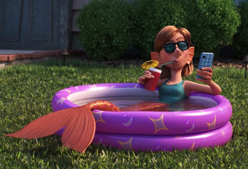 The first trailer from Pixar's "Onward" dropped Thursday and shows fairytale creatures living their lives just like the rest of us.