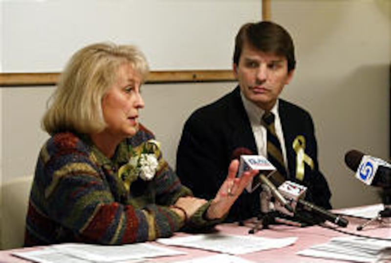 Jennie Gwilliam and Larry VanBloem, shown in 2002, were directors of Cascade Center for Family Growth.