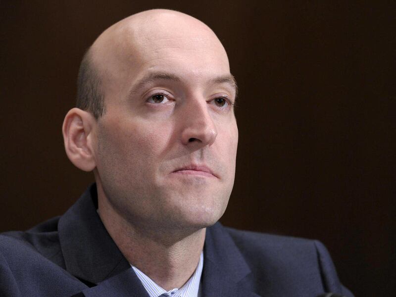 FILE - In this Dec. 15, 2011 file photo, Nuclear Regulatory Commission (NRC) Chairman Gregory Jaczko prepares to testify on Capitol Hill in Washington. An internal investigation has concluded that Jaczko, the departing chairman of the NRC engaged in bully