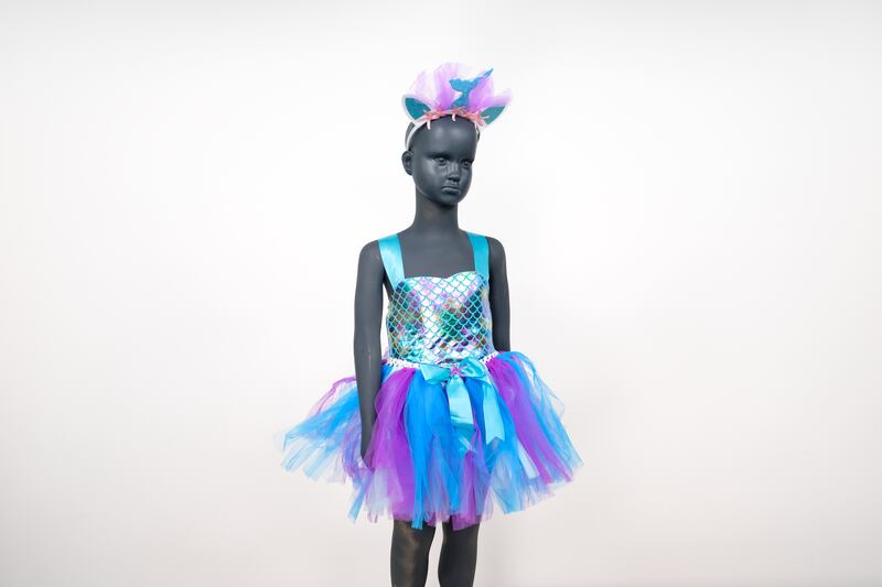 Children’s tutu dress on a mannequin