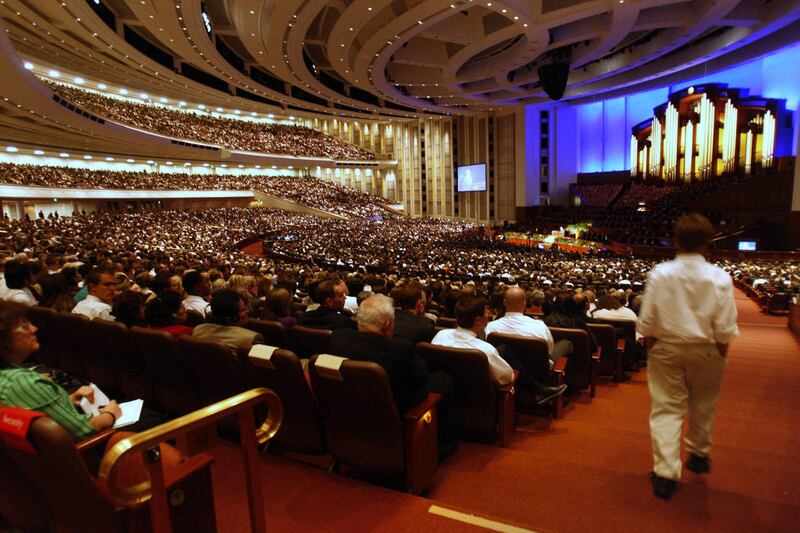 Sunday afternoon session of the 181st Semiannual General Conference of The Church of Jesus Christ of Latter-day Saints Sunday, Oct. 2, 2011.