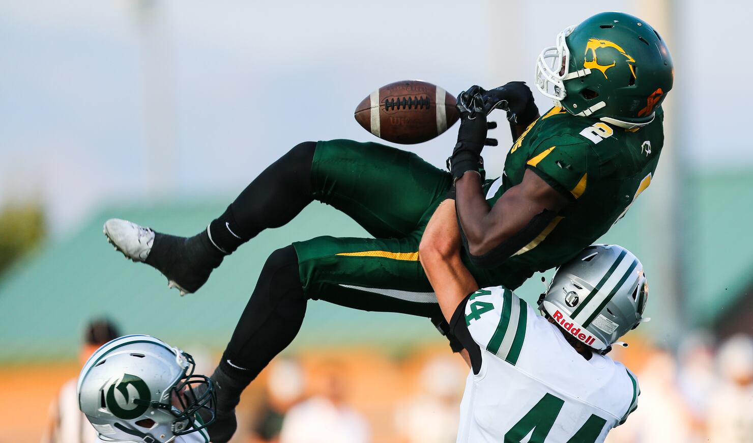 High school football Kearns holds tough in slugfest 147 win over