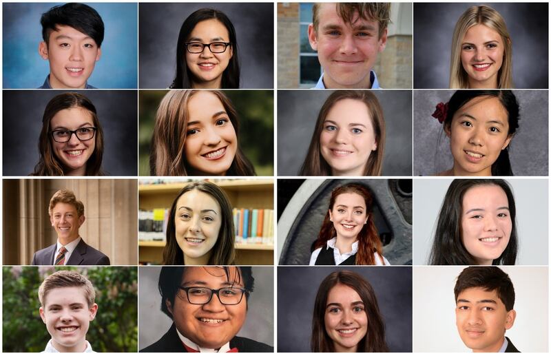 The 2019 Sterling Scholar winners.