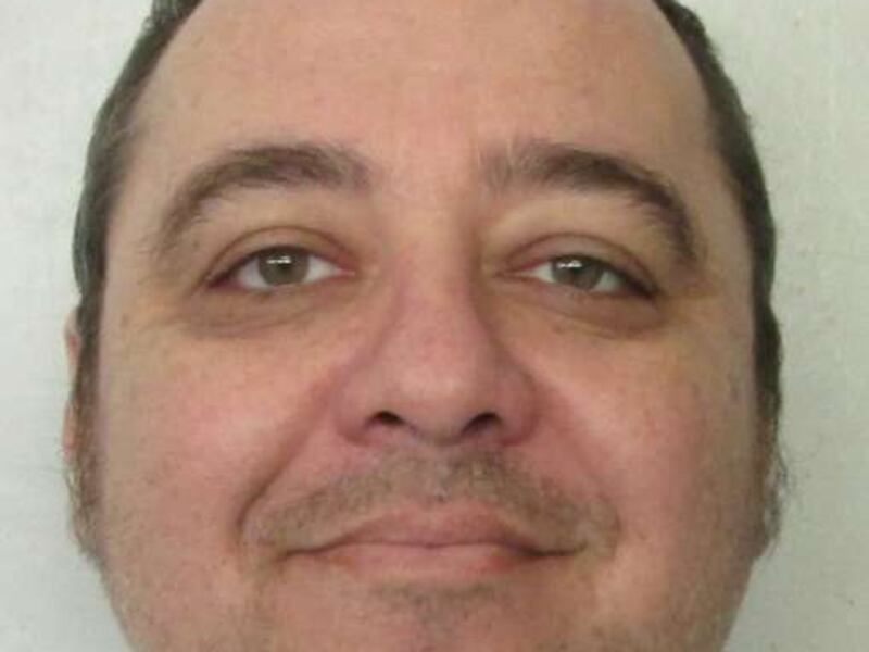 This photo shows inmate Kenneth Eugene Smith, who was convicted in a 1988 murder-for-hire slaying of a preacher’s wife.