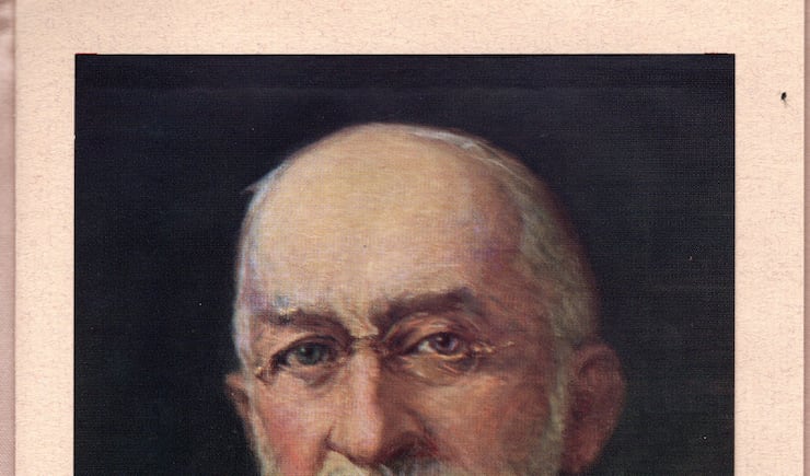 The first page of the program for Heber J. Grant's 82nd birthday celebration.