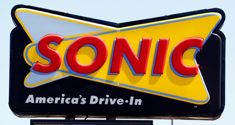 A Sonic drive-in beckons customers in Jackson, Miss.