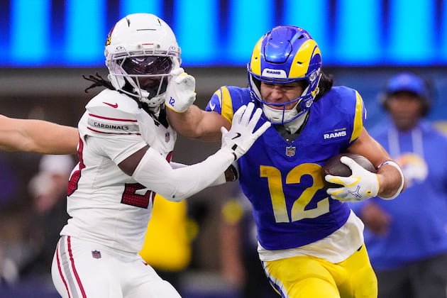 Puka Nacua had his best regular season yet. Where his 2025 totals sit in the NFL record books