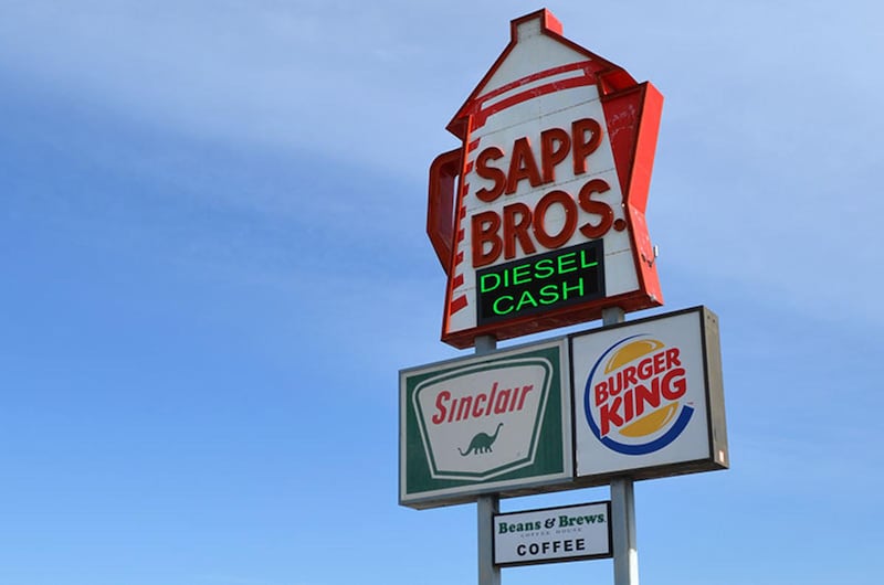 Nearly 200 gallons of raw sewage flooded a Sapp Bros. gas station and convenience store in Salt Lake City on Monday, May 29, 2017.