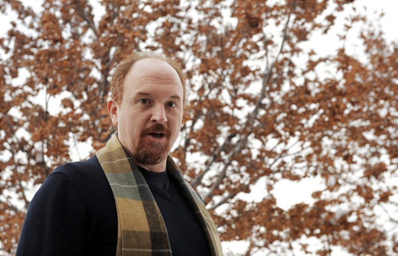Comedian Louis C.K., director and star of the film "Louis C.K.: Hilarious," poses for a photo at Sundance.