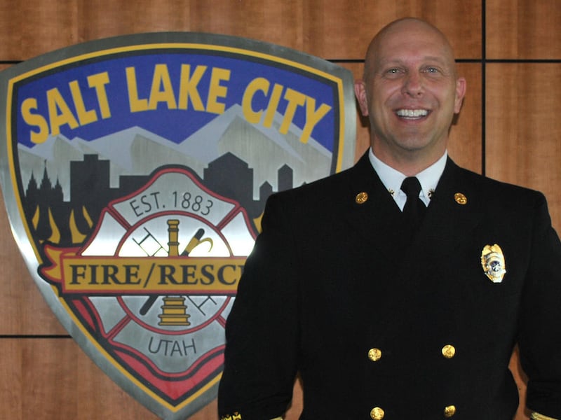 Karl Lieb was announced as chief of the Salt Lake City Fire Department on Monday, Dec. 19, 2016.