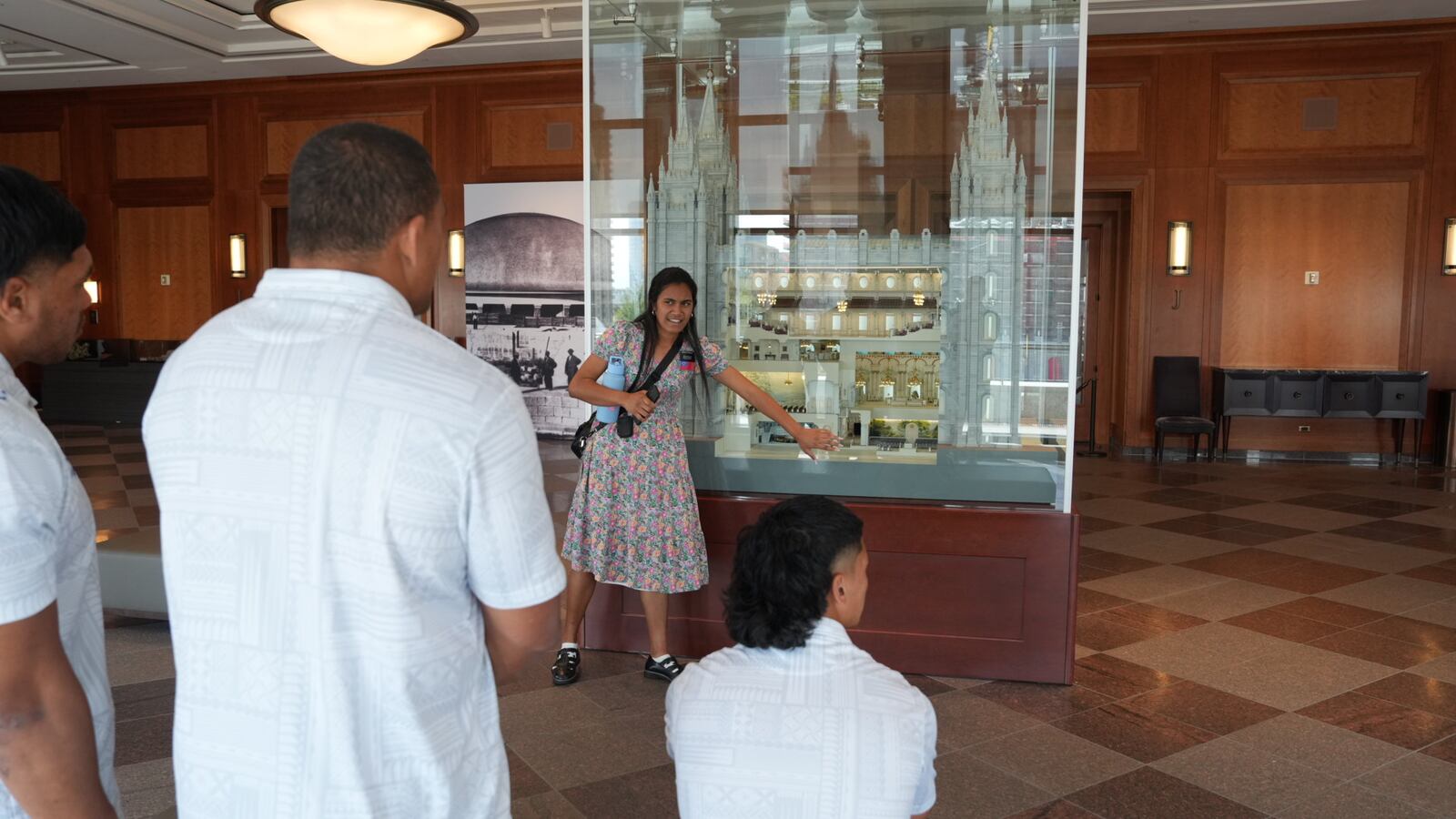 Samoa players visit Conference Center before World Cup qualifier ...