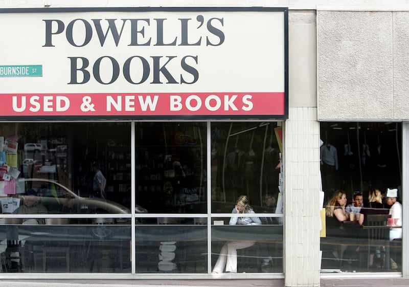 Powell’s Books store in Portland, Oregon.