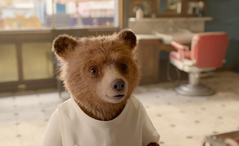 Paddington (voiced by Ben Whishaw) in the family adventure “Paddington 2.”