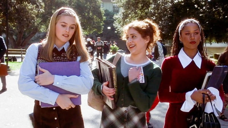 Alicia Silverstone, Brittany Murphy and Stacey Dash star in “Clueless” (1995).