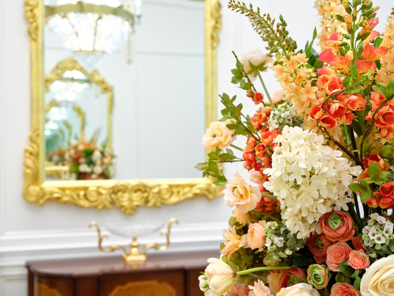Mirrors inside the Cody Wyoming Temple.