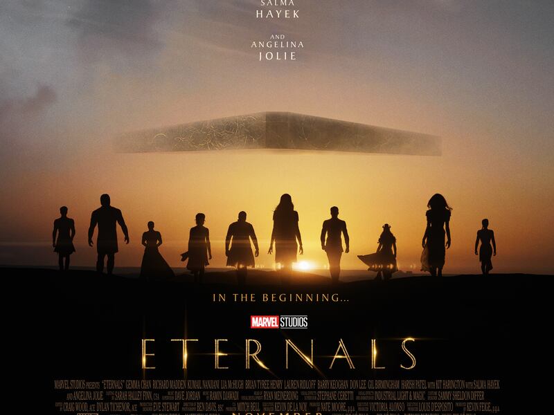 Marvel Studios’ poster for ‘Eternals.’