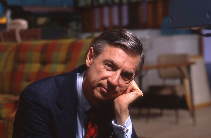 Fred Rogers on the set of his show “Mr. Rogers’ Neighborhood” from the film “Won’t You Be My Neighbor,” a Focus Features release.