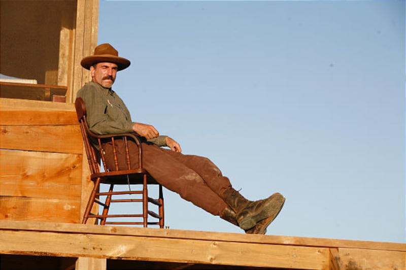 Daniel Day-Lewis plays Daniel Plainview in "There Will Be Blood."