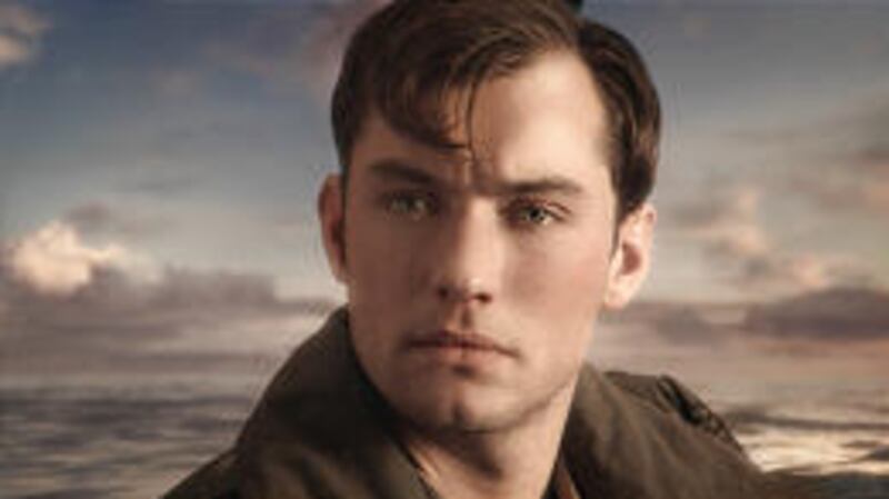 Jude Law as adventurer Joe Sullivan battles forces of evil in "Sky Captain and the World of Tomorrow."
