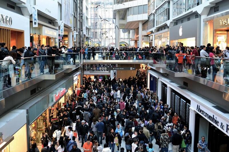 Shopping malls and stores are not noisy by accident — noise makes people buy more, a study says.