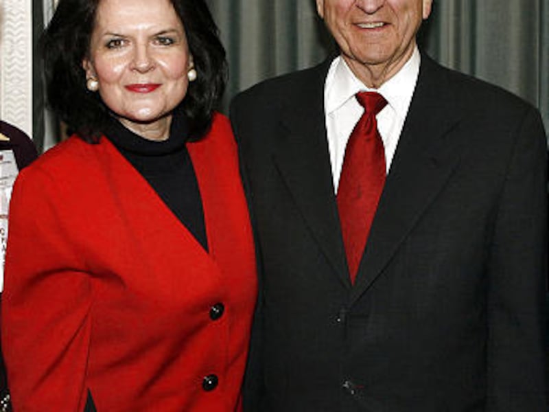 Elder Russell M. Nelson and his wife, Wendy Watson Nelson, in Salt Lake City, Utah March 30, 2007.