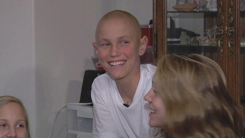 Brandon Winger, 12, is facing a rare and aggressive type of cancer. It's a type of cancer that typically strikes men in their 40s and, unfortunately, the treatment is targeted to that age group, as well.